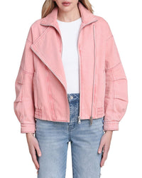 Avec Les Filles Avec Les Filles Layered Bomber Jacket