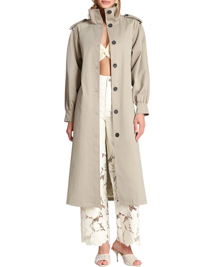 Avec Les Filles Avec Les Filles Maxi Trench