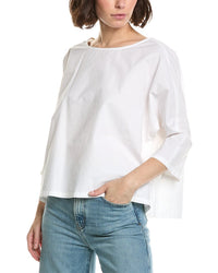 GRETCHEN SCOTT Gretchen Scott Aphrodite Cold Wool & Silk-Blend Top