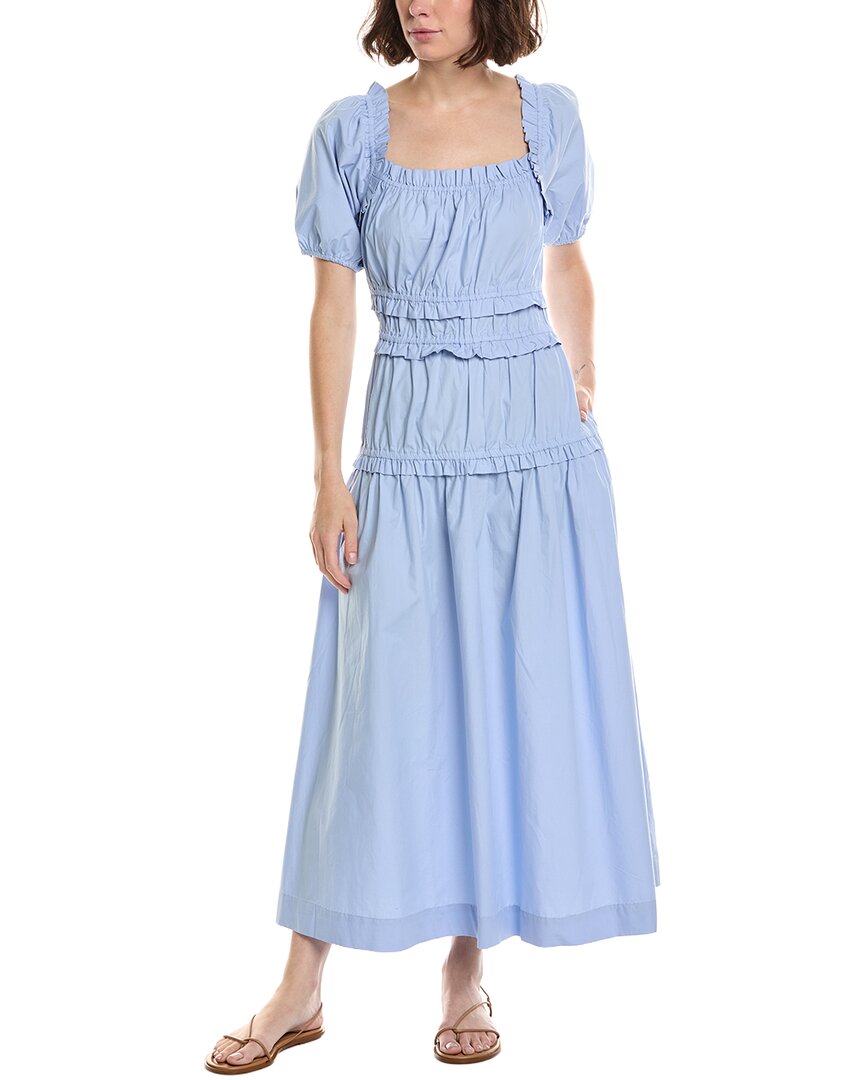 GRETCHEN SCOTT Gretchen Scott Ruffle Up Midi Dress