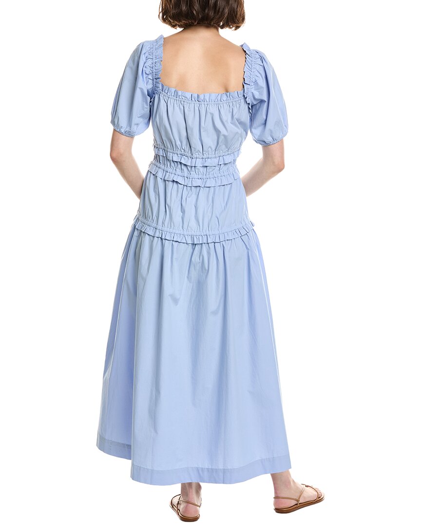 GRETCHEN SCOTT Gretchen Scott Ruffle Up Midi Dress