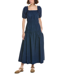 GRETCHEN SCOTT Gretchen Scott Ruffle Up Midi Dress
