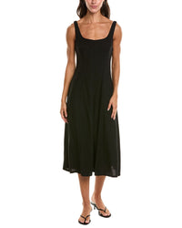 Nanette Nanette Lepore Nanette Nanette Lepore Linen-Blend Mid Dress