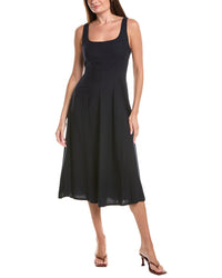Nanette Nanette Lepore Nanette Nanette Lepore Linen-Blend Mid Dress