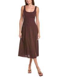 Nanette Nanette Lepore Nanette Nanette Lepore Linen-Blend Mid Dress