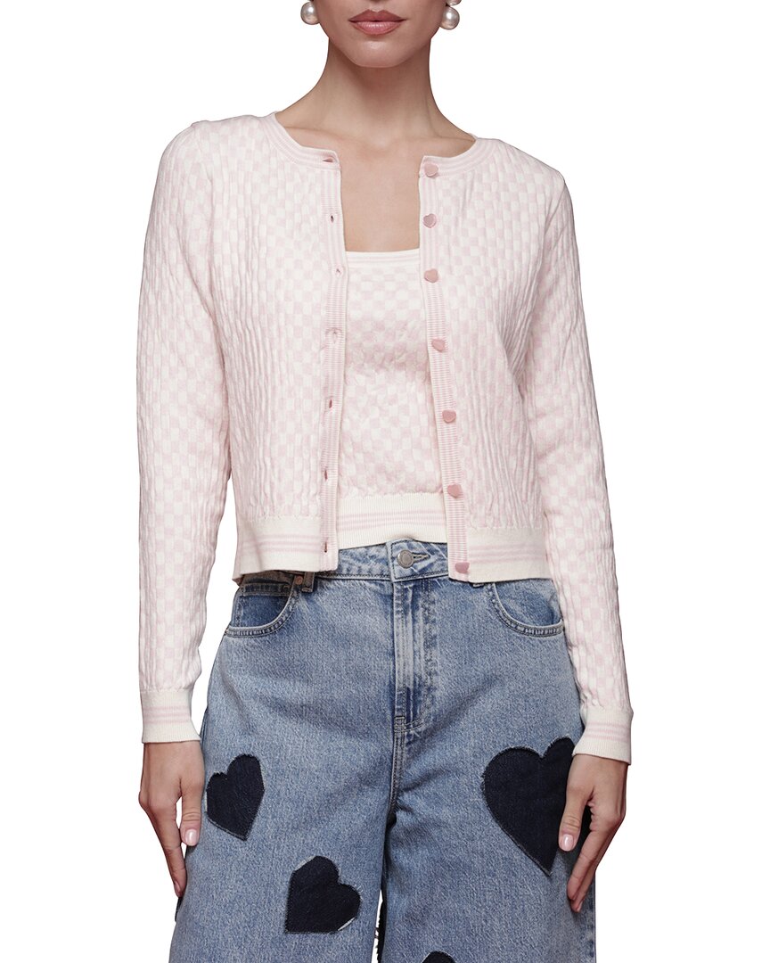 Avec Les Filles Avec Les Filles 2Pc Long Sleeve Cardigan & Tank Set