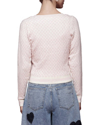 Avec Les Filles Avec Les Filles 2Pc Long Sleeve Cardigan & Tank Set