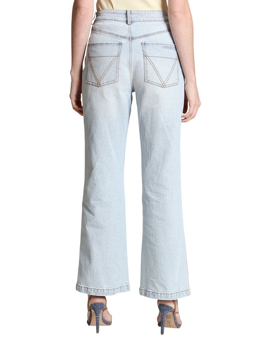 Avec Les Filles Avec Les Filles High Rise Patch Pkt Flare Jean