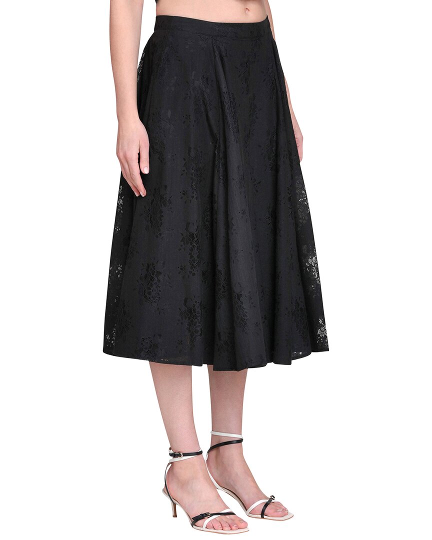 Avec Les Filles Avec Les Filles Godet Maxi Skirt
