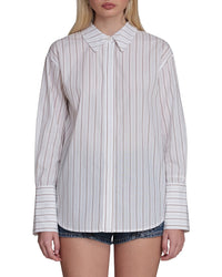Avec Les Filles Avec Les Filles French Cuff Menswear Shirt