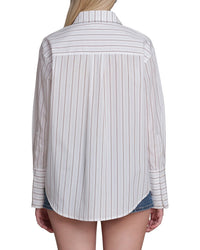 Avec Les Filles Avec Les Filles French Cuff Menswear Shirt