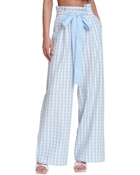 Avec Les Filles Avec Les Filles Paper Bag Waist Slouchy Trouser