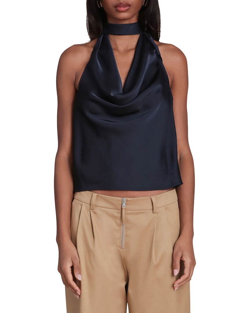 Avec Les Filles Avec Les Filles Long Tie Halter Top