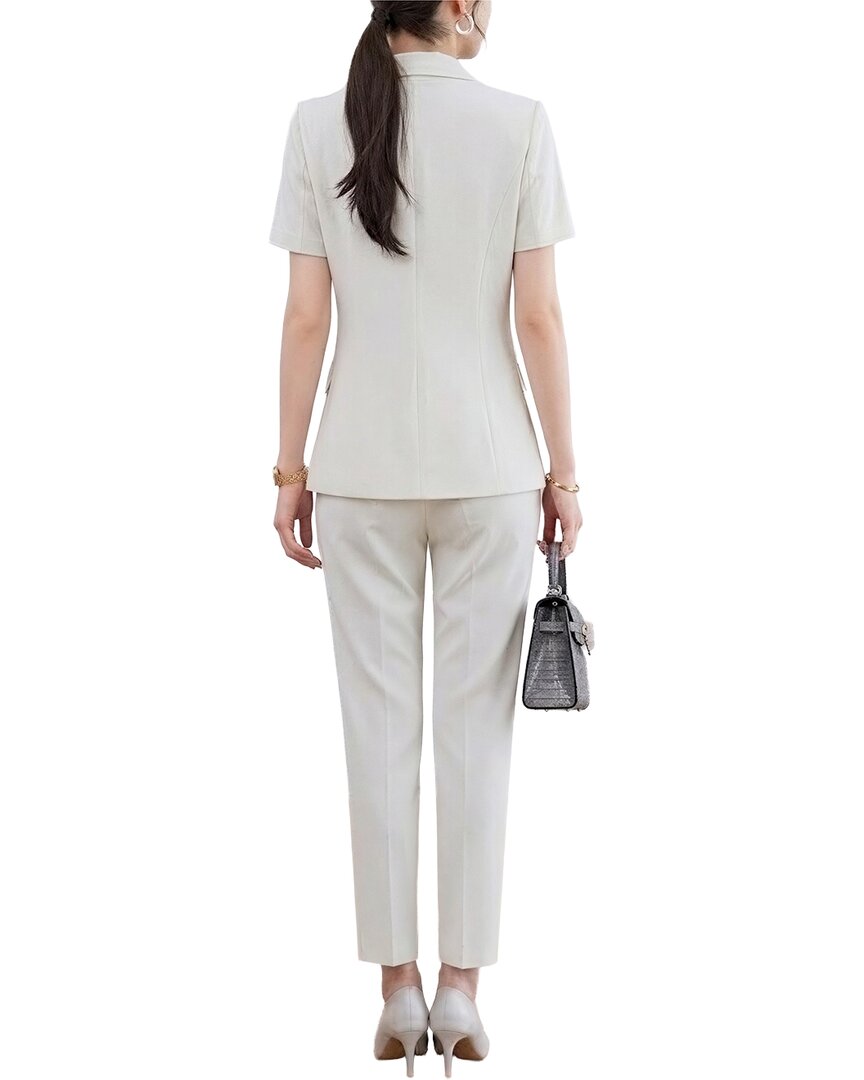 Olivia Taylor Olivia Taylor 2Pc Jacket & Pant Set