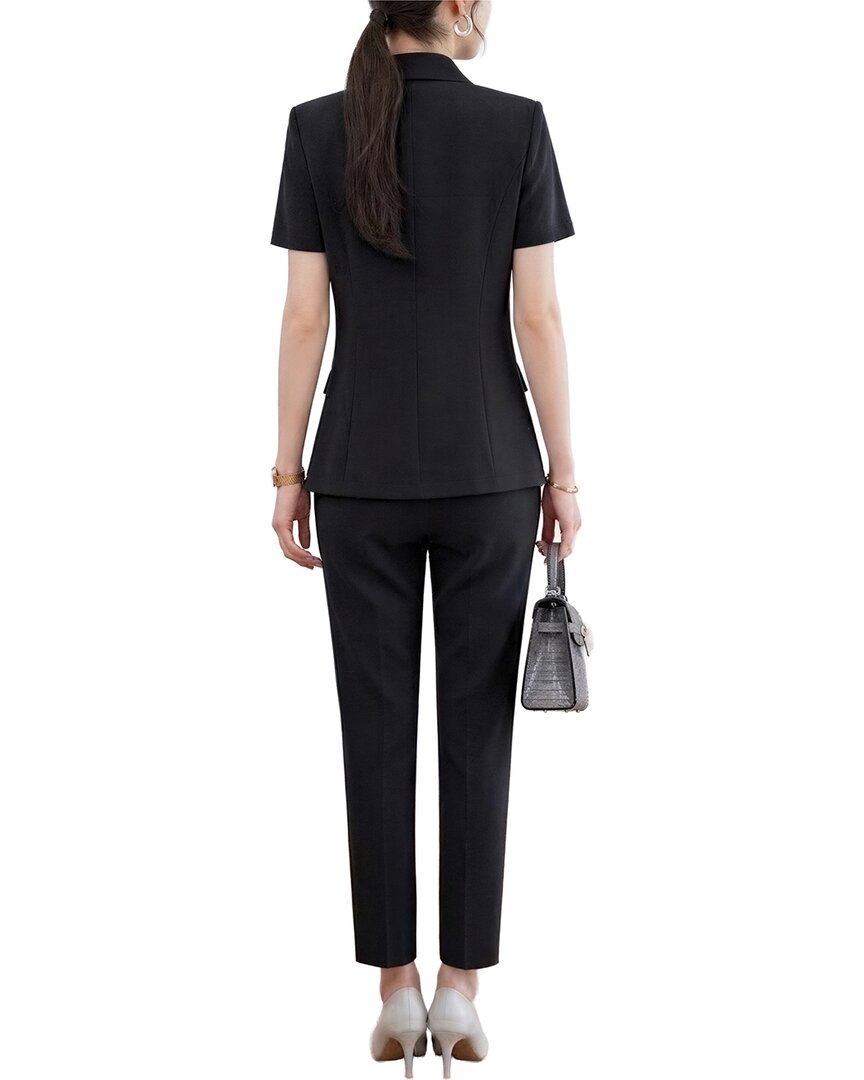 Olivia Taylor Olivia Taylor 2Pc Jacket & Pant Set