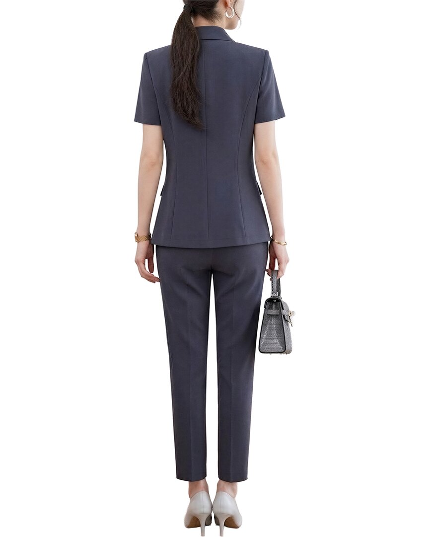 Olivia Taylor Olivia Taylor 2Pc Jacket & Pant Set