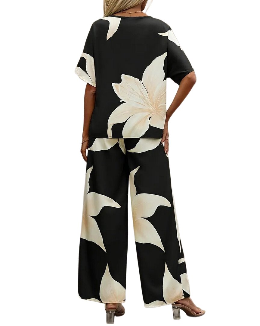 Emma way Emma Way 2Pc Top & Pant Set