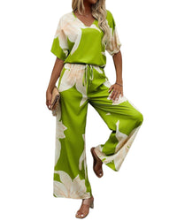 Emma way Emma Way 2Pc Top & Pant Set