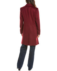 Fleurette Club Collar Wool Coat