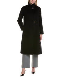 Fleurette Wool-Blend Coat