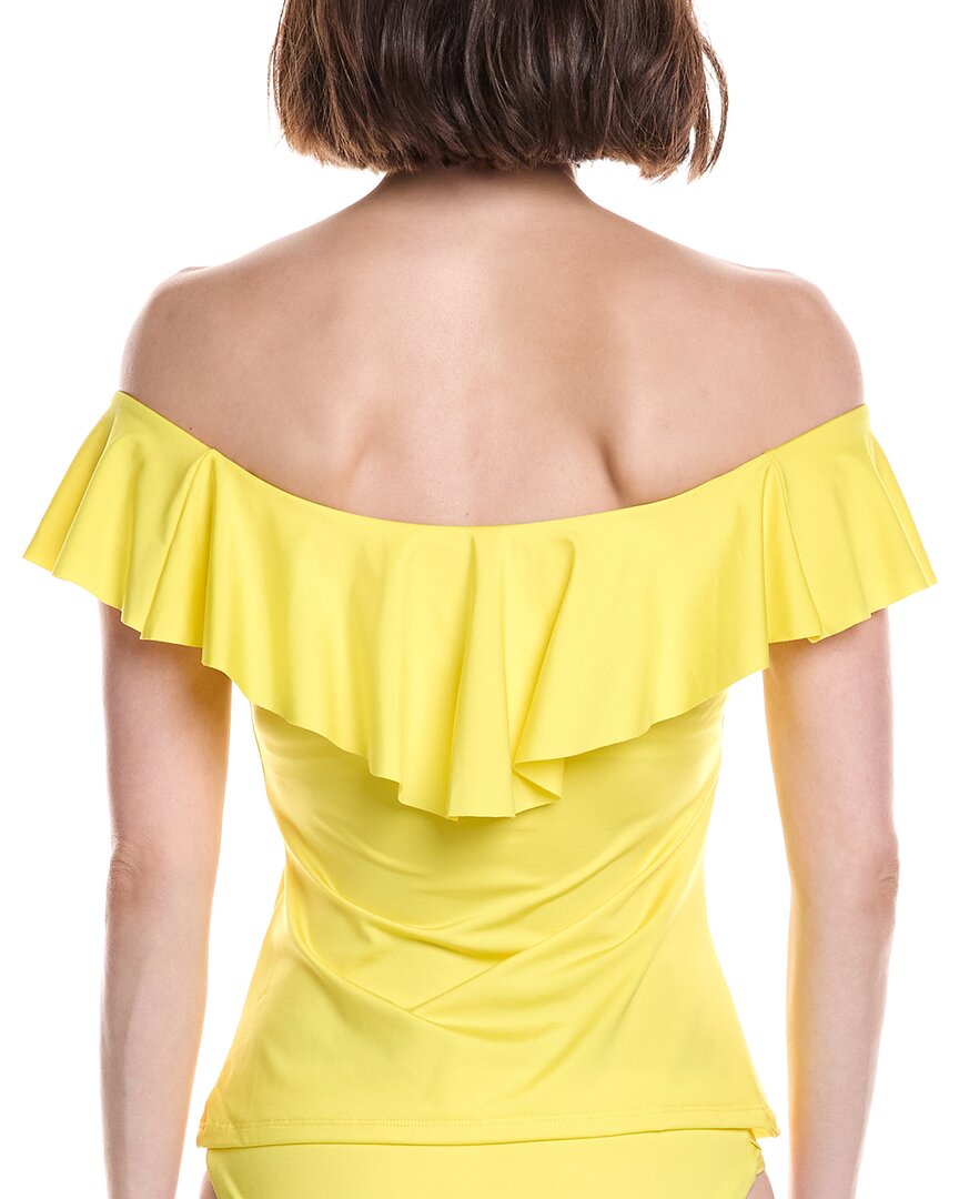 Trina Turk Trina Turk Monaco Ruffle Tankini Top