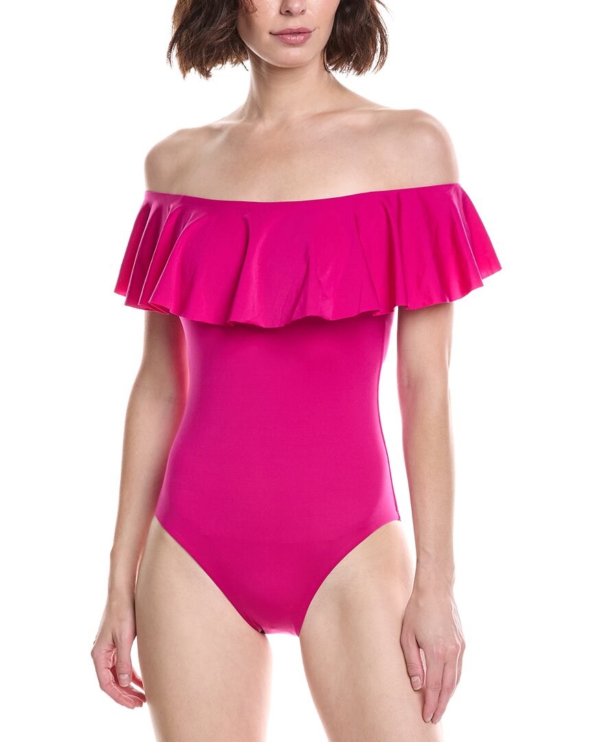 Trina Turk Trina Turk Monaco Plunge One-Piece