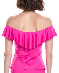 Trina Turk Trina Turk Monaco Ruffle Tankini Top