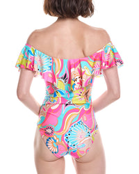 Trina Turk Trina Turk Monaco Ruffle One-Piece
