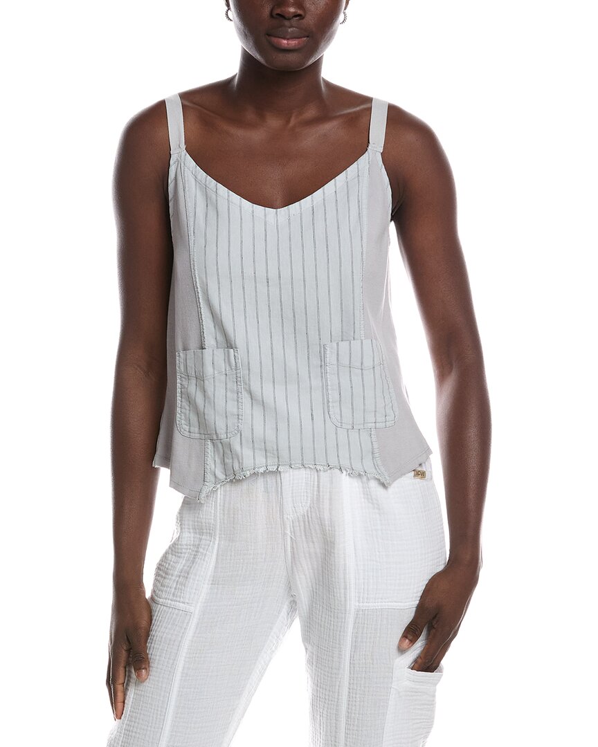 XCVI Xcvi Ludora Linen-Blend Tank Top