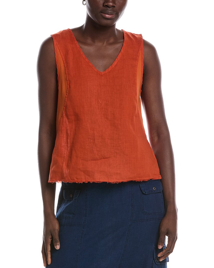 XCVI Xcvi Estine Linen-Blend Tank Top