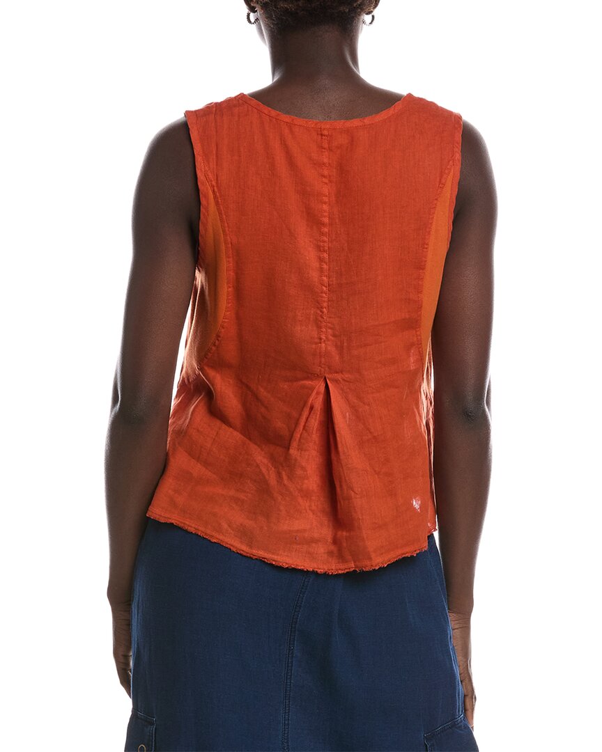 XCVI Xcvi Estine Linen-Blend Tank Top