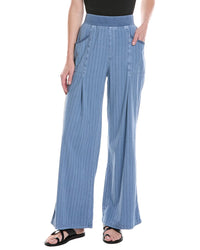 XCVI Xcvi Laughlin Wide Leg Linen-Blend Pant