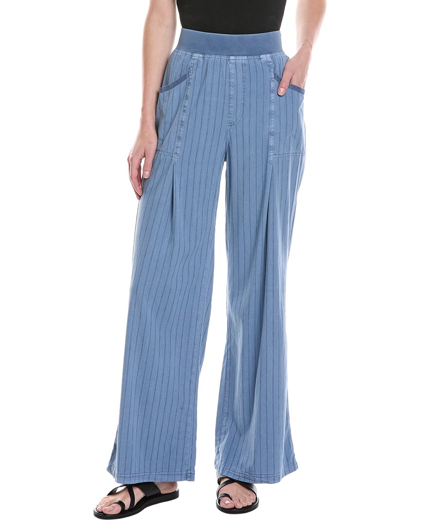 XCVI Xcvi Laughlin Wide Leg Linen-Blend Pant