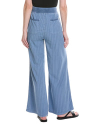 XCVI Xcvi Laughlin Wide Leg Linen-Blend Pant