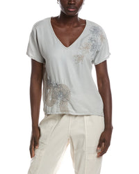 XCVI Xcvi Jolina Embroidered Top