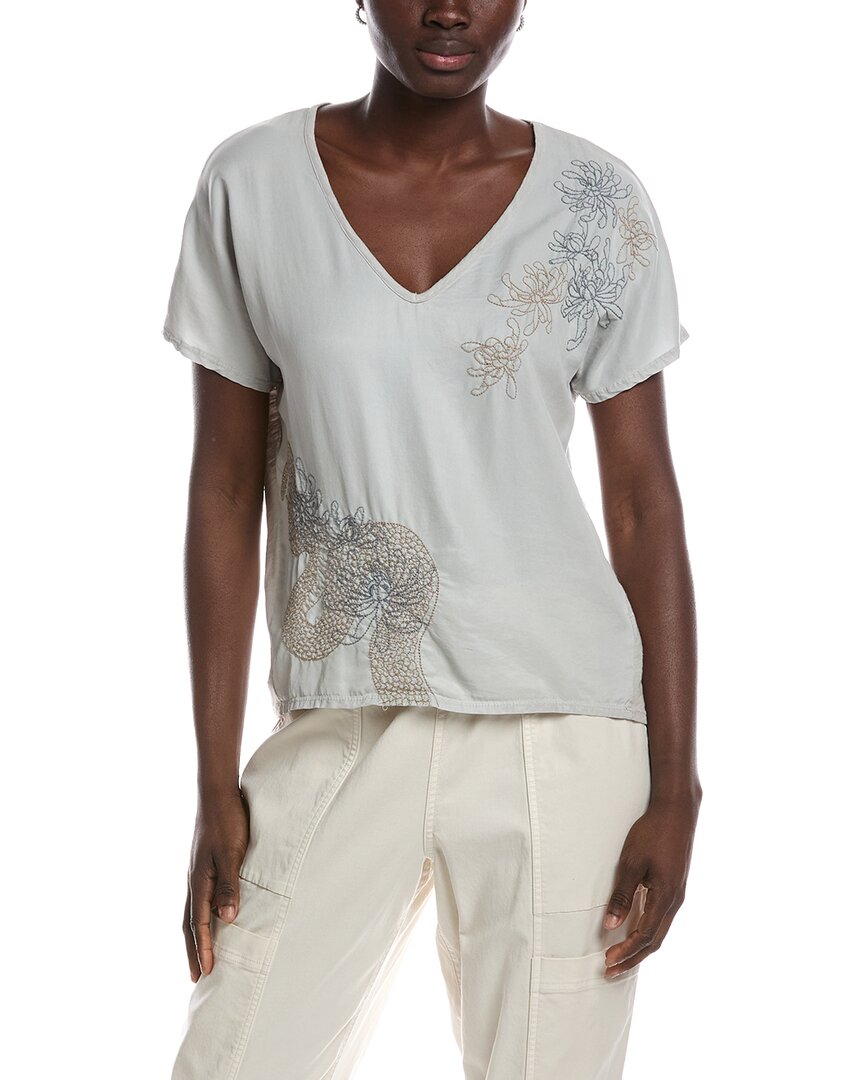 XCVI Xcvi Jolina Embroidered Top