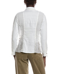 XCVI Xcvi Contessa Linen-Blend Jacket
