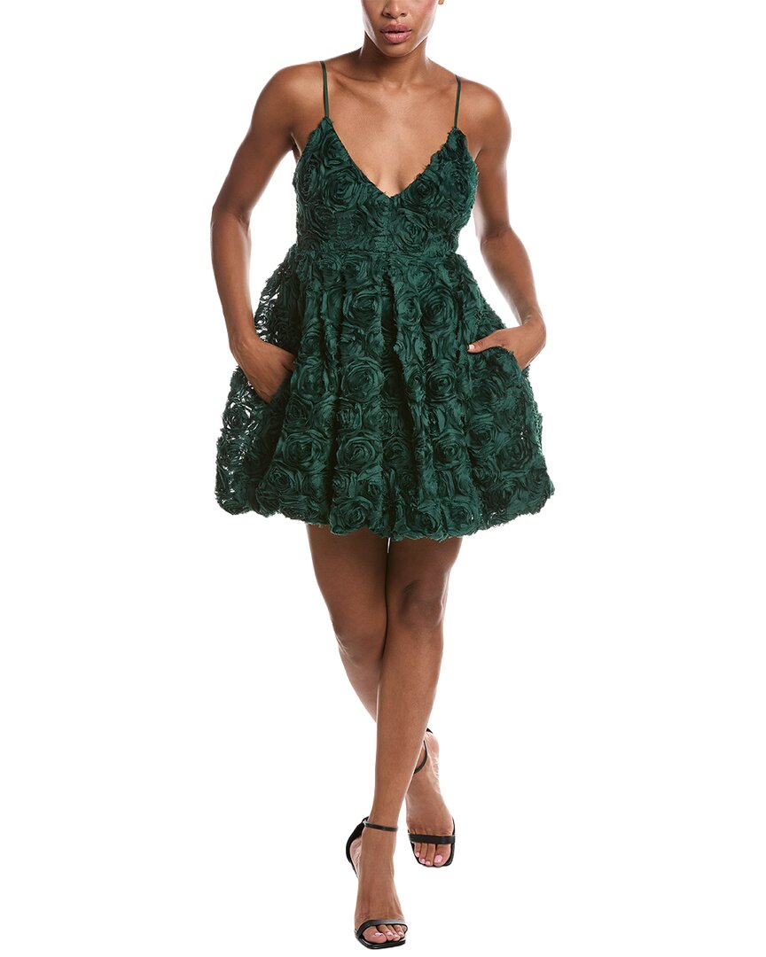 susana monaco Susana Monaco Flower Texture Dress