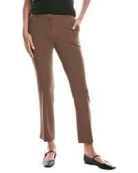 Lafayette 148 New York Lafayette 148 New York Manhattan Wool-Blend Slim Cigarette Ankle Pant