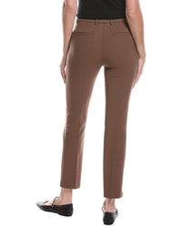 Lafayette 148 New York Lafayette 148 New York Manhattan Wool-Blend Slim Cigarette Ankle Pant