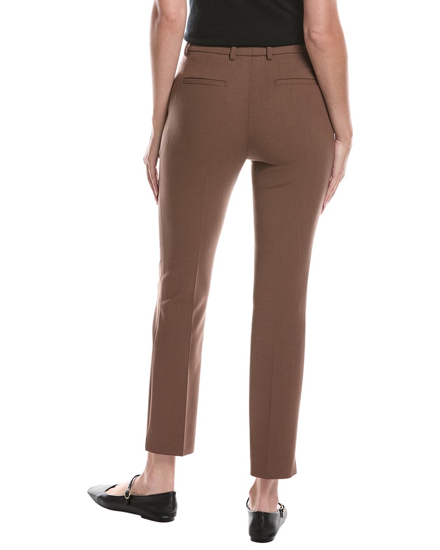 Lafayette 148 New York Lafayette 148 New York Manhattan Wool-Blend Slim Cigarette Ankle Pant