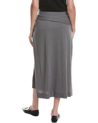 Lafayette 148 New York Lafayette 148 New York Knit Wool Pull-On Wrap Skirt