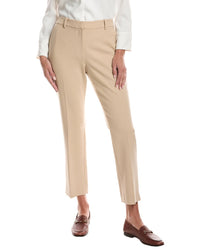 Lafayette 148 New York Lafayette 148 New York Manhattan Wool-Blend Slim Cigarette Ankle Pant