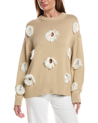 Lafayette 148 New York Lafayette 148 New York Feather Fringe Sweater