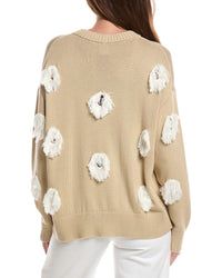 Lafayette 148 New York Lafayette 148 New York Feather Fringe Sweater