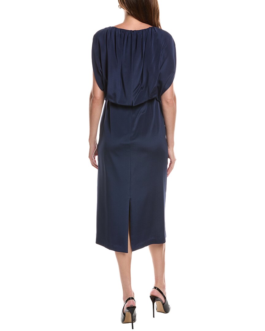 Lafayette 148 New York Lafayette 148 New York Silk-Blend Blouson Dress