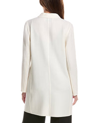 Lafayette 148 New York Lafayette 148 New York Wool Double Button Straight Blazer