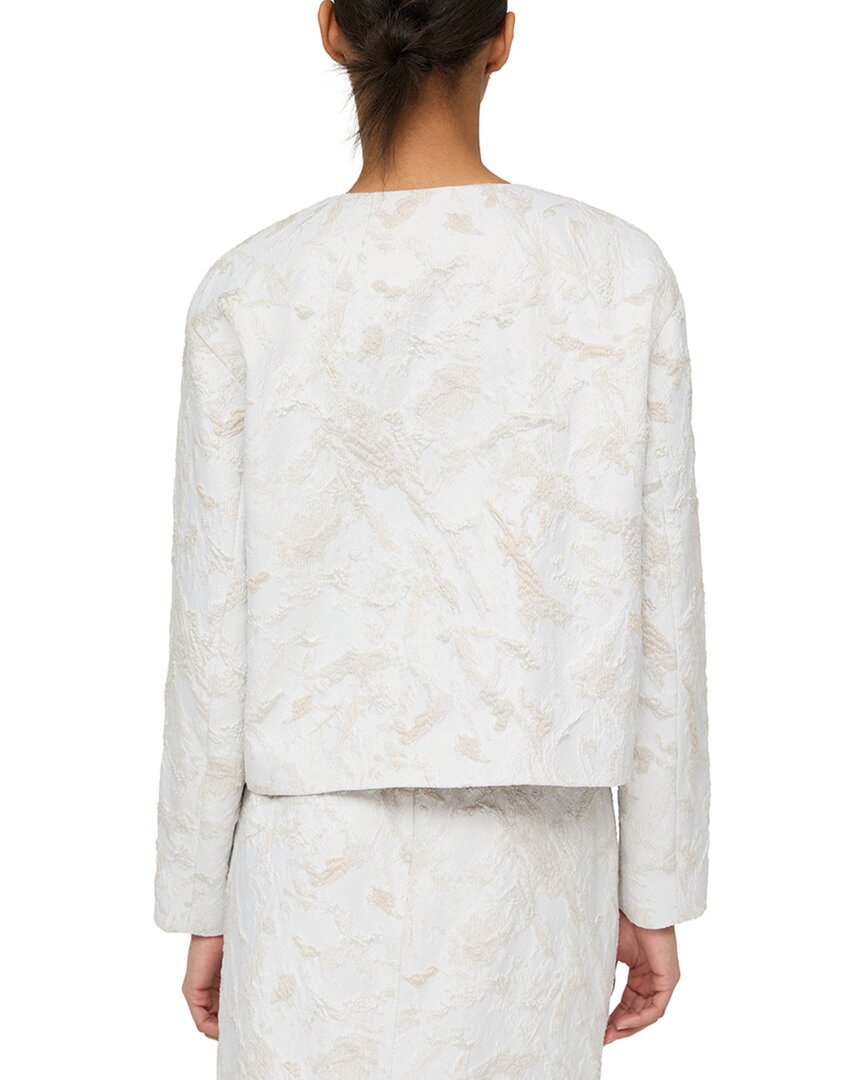 Lafayette 148 New York Lafayette 148 New York Silk-Blend Drop-Shoulder Jacket