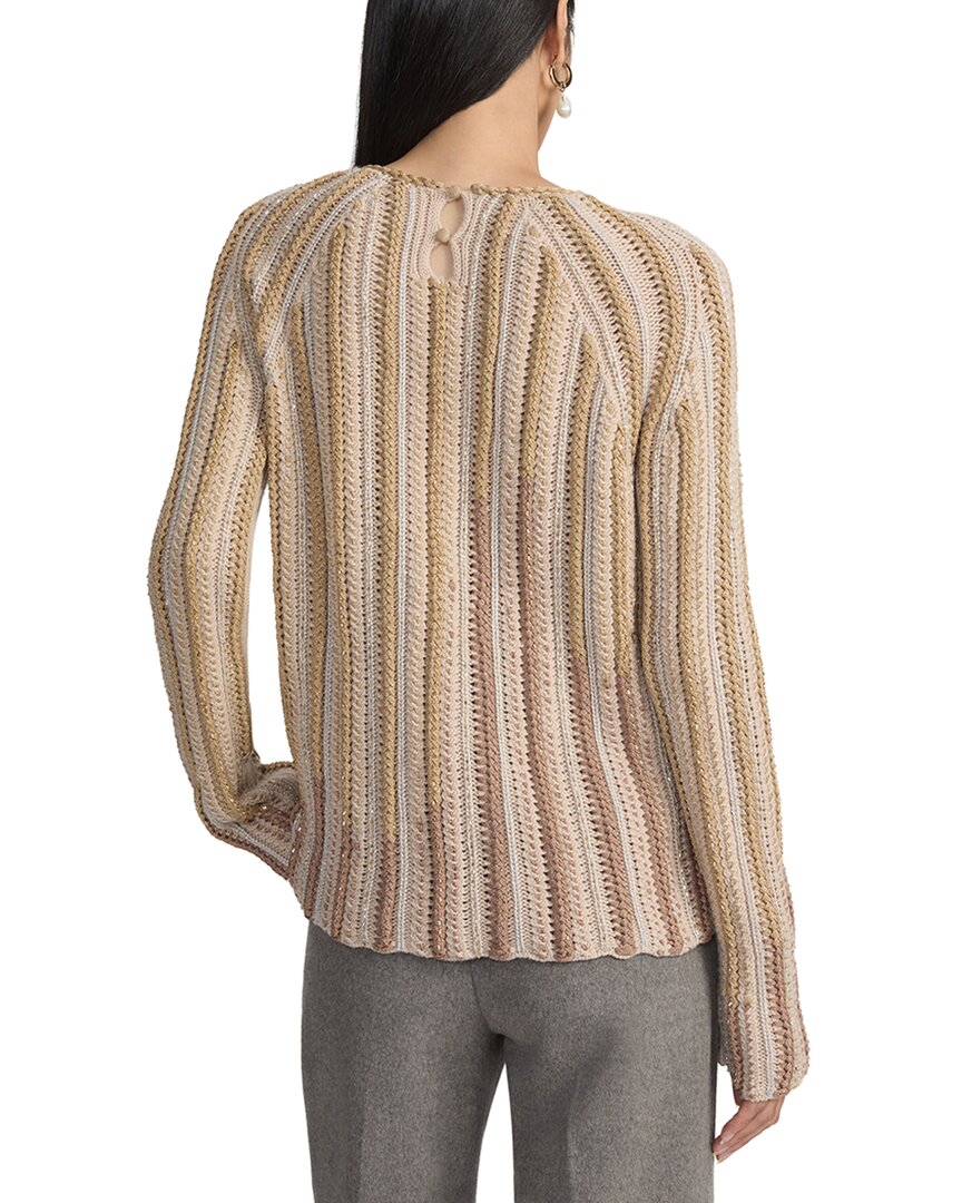 Lafayette 148 New York Lafayette 148 New York Wool & Cashmere Hand-Detailed Sweater