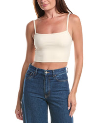 susana monaco Susana Monaco Rib String Crop Top
